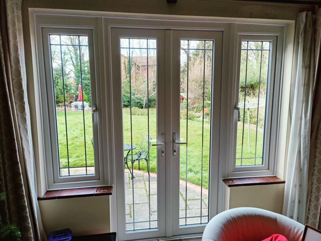 French Doors With Lead Installation in South Croydon