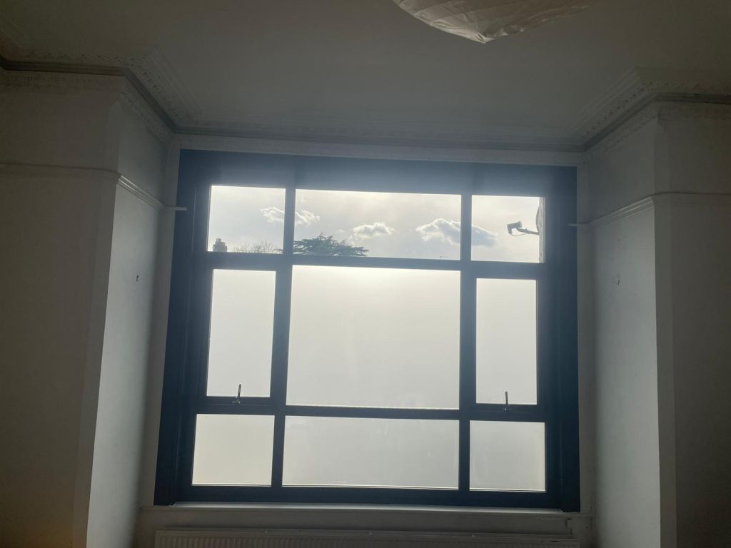 Window Installation in Anthracite Grey