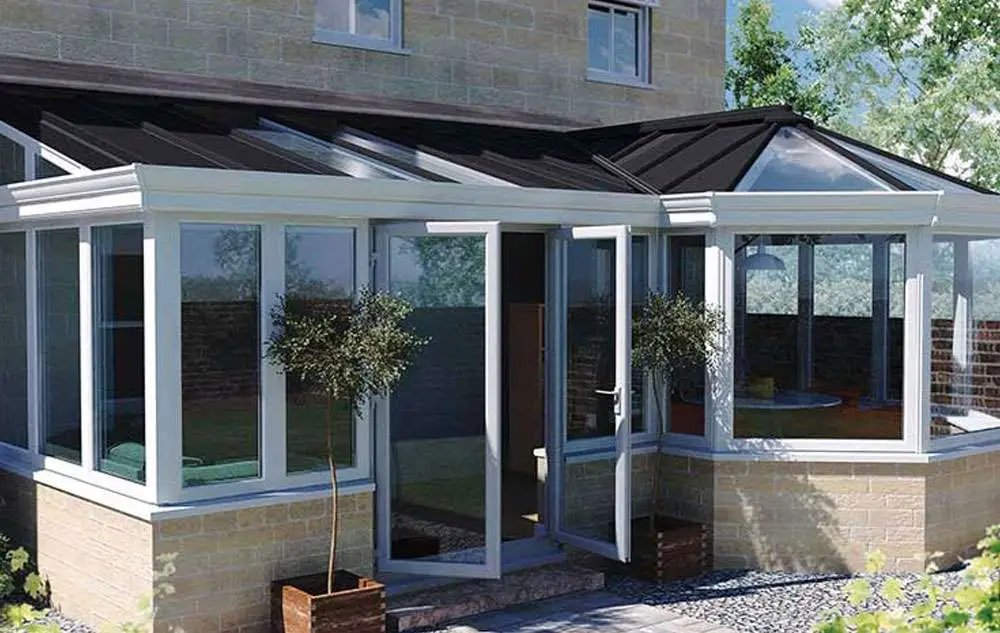 P-Shaped Conservatory Installation