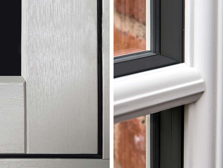 Welded Joints on both outer Frame and Flush Sash