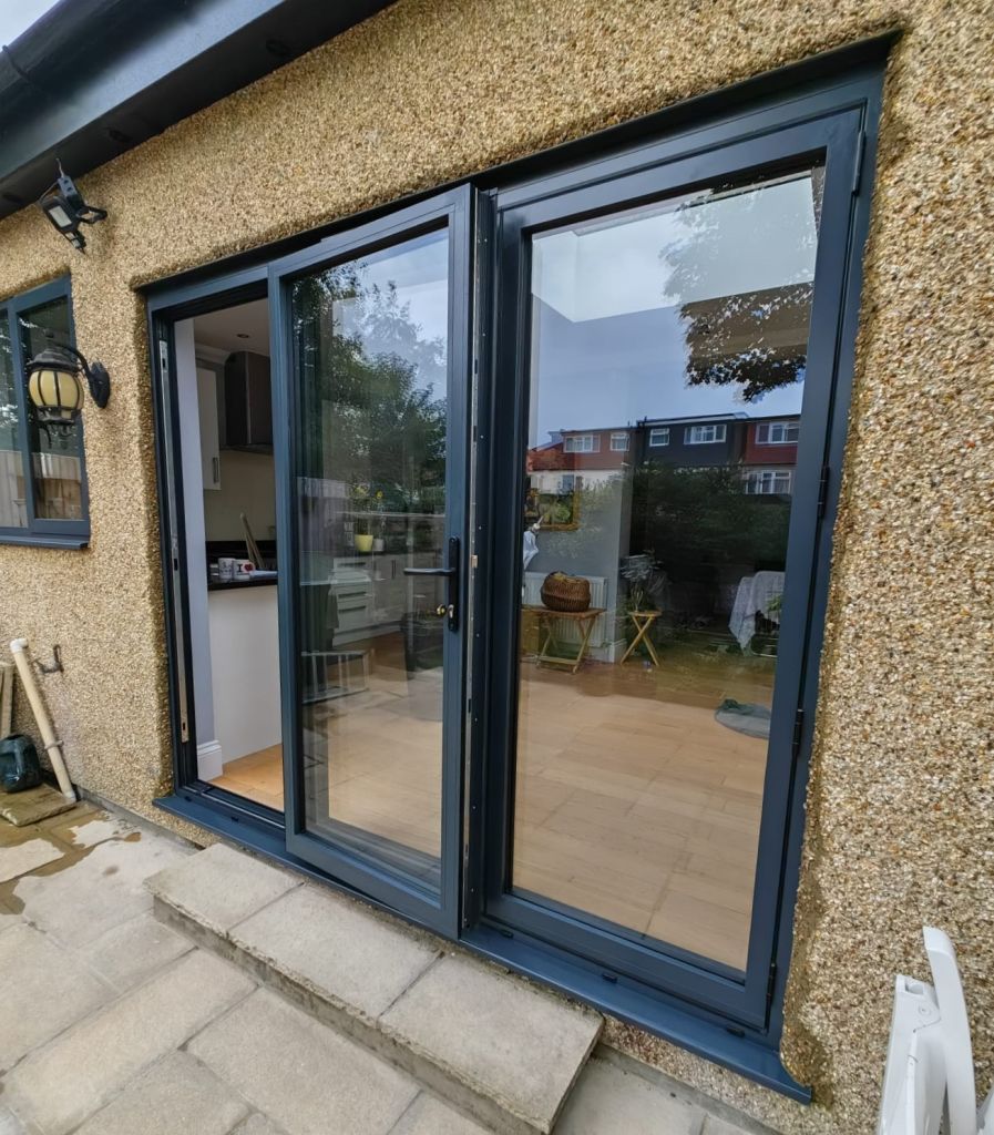 Ovolo Sculptured PVCu windows installed on the exterior of a Shirley property.